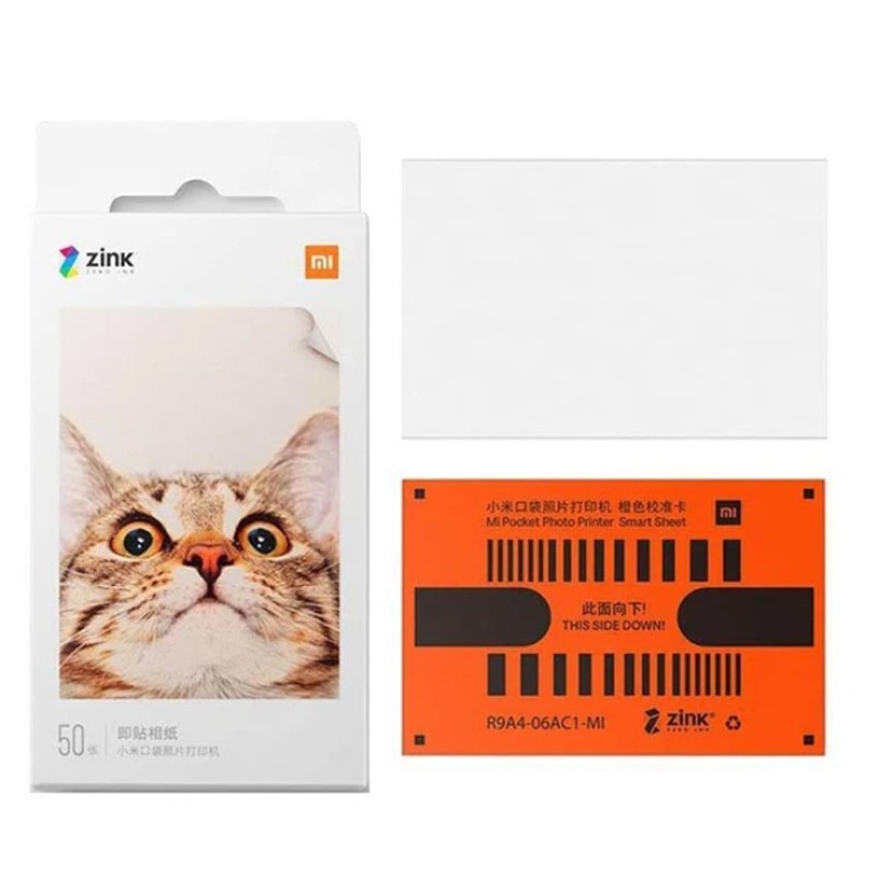 Mi Portable Photo Printer Paper (2×3inch, 20sheets) TechZone.tn
